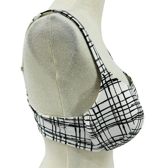 Lane Bryant Cacique True Embrace T-Shirt Bra White Black Lightly Lined 40B - Picture 4 of 9